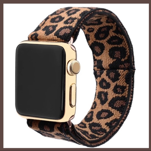 Leopard Stretch Sport Watch Band 38/40mm NWT - Picture 2 of 6